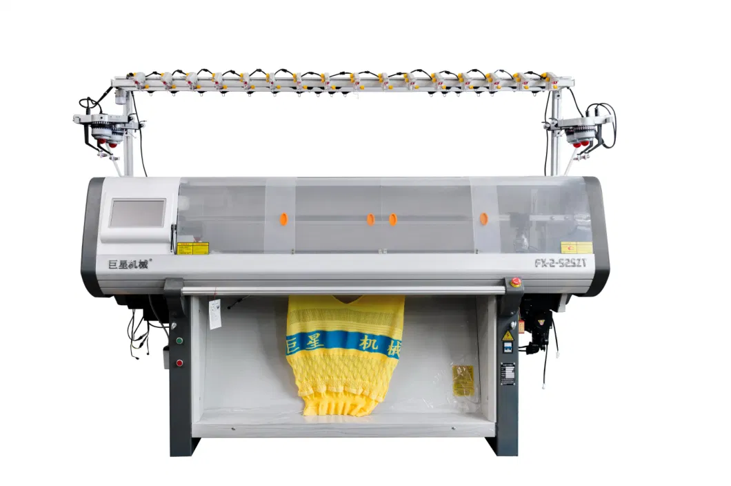 Direct Selection Double Systems Brand New Computerized Flat Knitting Machines